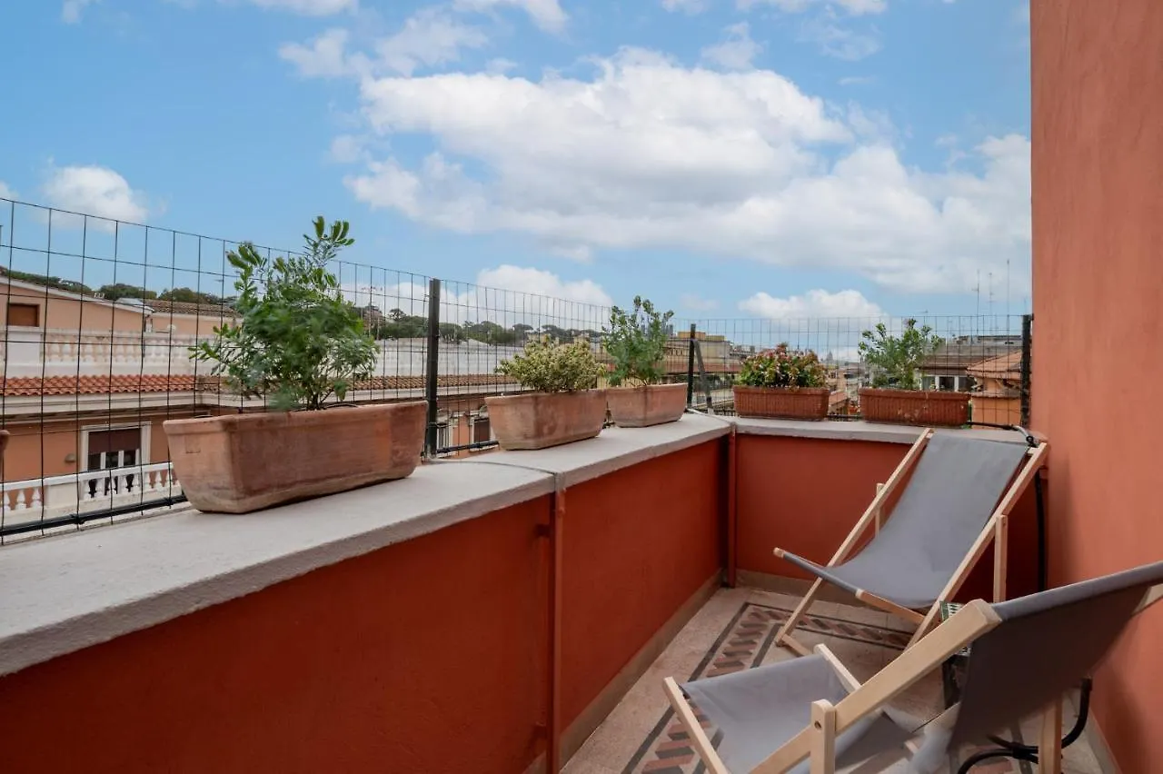 Top View Luxury Apartment Piazza Del Popolo Rome