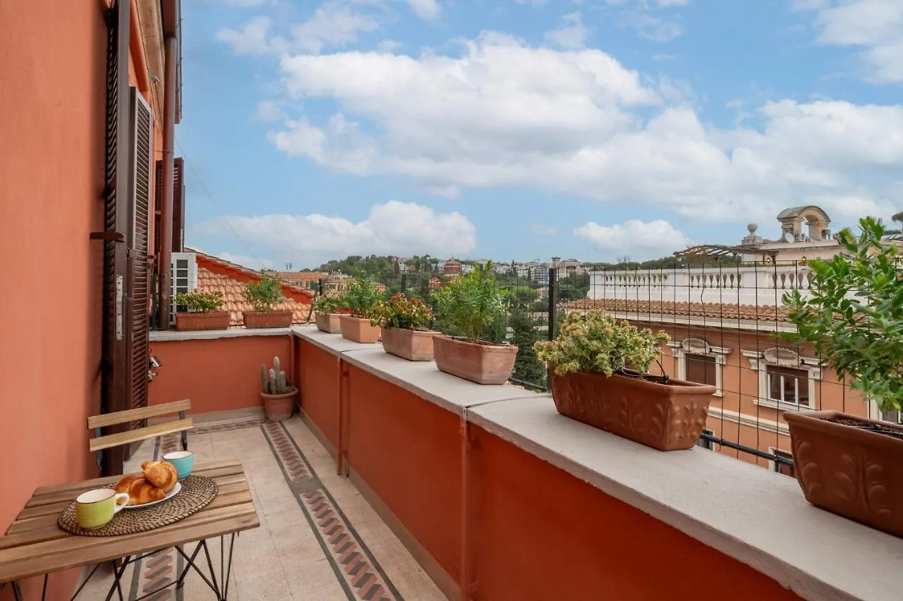 Top View Luxury Apartment Piazza Del Popolo Rome